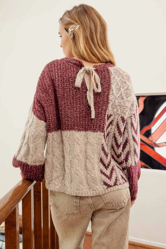 Cable Chunky Sweater